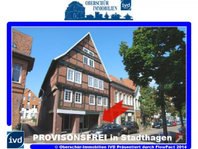 Ausstellungsfläche in der Altstadt von Stadthagen zu vermieten