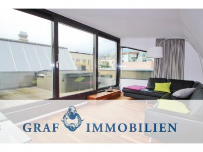 !!** LUXUS LOFT STADTHAUS mit sonniger Dachterrasse **!! *Nähe KÖNIGSPLATZ*