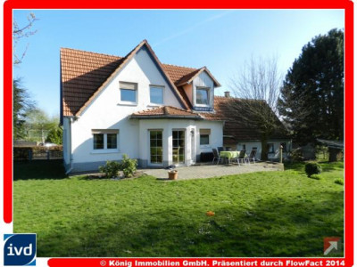 Wohnen am Ortsrand, großes Grundstück (7.527 m²) inklusive! Pferdehaltung möglich!