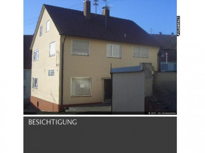 Einfamilienhaus in Asselfingen für Handwerker und Bastler