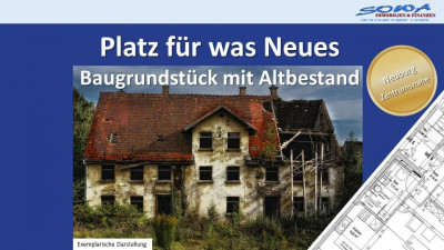 Zentrumnahes Grundstück mit Altbestand in Neuburg - Ein Objekt von SOWA Immobilien und Finanzen - Ihr Immobilien Experte