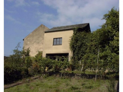 Kleines Bauernhaus mit grosser Scheune und Garage mit Grube