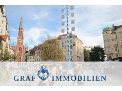 !!** Bestlage Haidhausen **!! - exklusiv, möbliertes 1-Zimmer-Appartement **