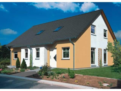 Doppelhaushälfte als Effizienzhaus 70 incl. Grundstück