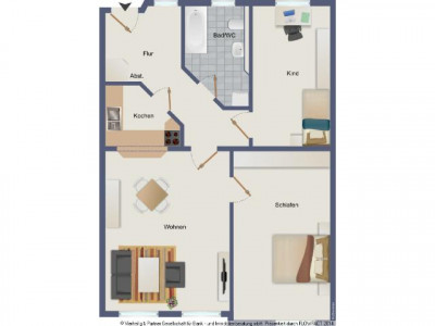 Herzlich Willkommen in Ihrer neuen Wohnung ...