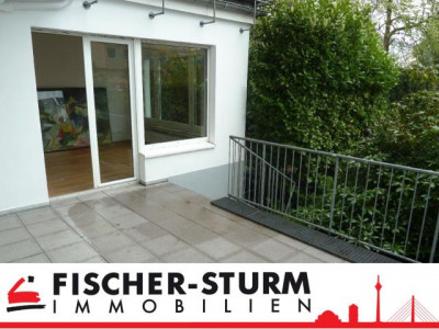 Düsseldorf-Flingern-Nord! Mit Terrasse und Gartenblick!