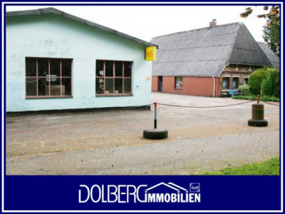 Werkstatt und großes Wohnhaus mit viel Platz und 3.500 m² Grundstück in 25596 Gribbohm
