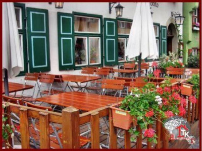 Hotel mit Restaurant und Wohnung im mittelalterlichen Dinkelsbühl