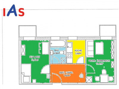 2-Zimmer-ETW in modernem MFH in Obertraubling zu verkaufen! Inkl. EBK und Stellplatz