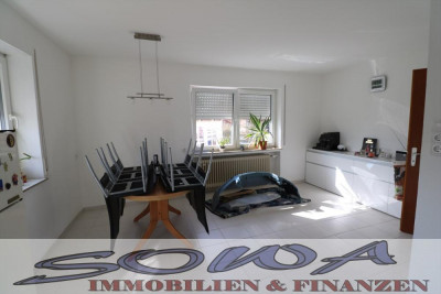 Neuzugang ! 4 Zimmer Erdgeschosswohnung mit Garten und Garage für Hobbybastler und Handwerker in Karlshuld - Ein Objekt von Ihrem Immobilienexperten SOWA Immobilien & Finanzen