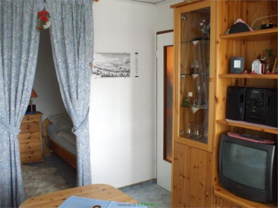 Wohnung mit schönem Blick und der Erwerb einer Garage ist möglich