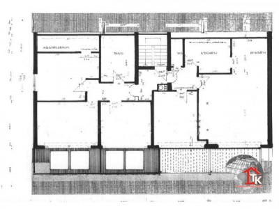 Großzügige 5-Zimmer-Dachwohnung mit Dachterrasse und Garage in Ansbach