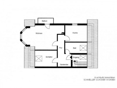 Gemütliche & ruhig gelegene Dachgeschosswohnung im begehrten Wohngebiet 