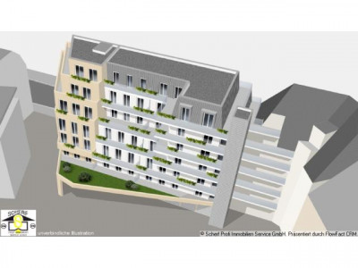 Modernes Wohnen mit großer Dachterrasse unmittelbar an der Fußgängerzone in altersgerechter Ausführung
