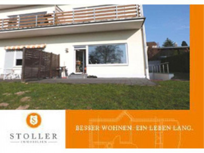 Untereschbach: 2 Raum Apartment vollmöbliert, Terrasse Garten Stellplatz, tolle Aussicht