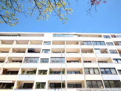 Neuhausen - Sonniger, gemütlicher Süd-Balkon mit Blick ins Grüne
