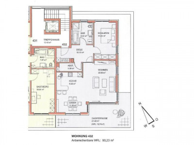 Exclusive Penthauswohnung in einer Seniorenresidenz zum Mieten