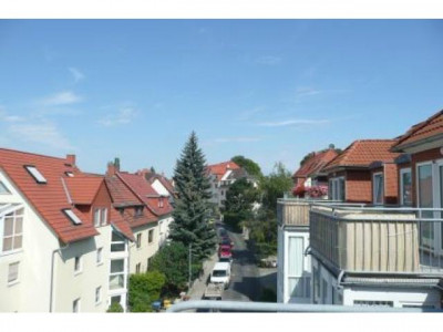 1-Raumwohnung über den Dächern von Erfurt