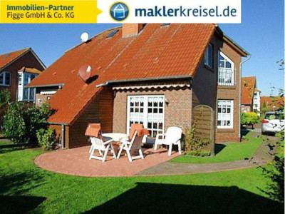 Gepflegte Doppelhaushälfte in Küstenbadeort Neßmersiel