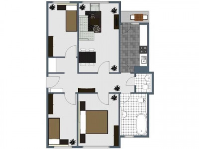 +++Der Balkon schaut Richtung Süden+++