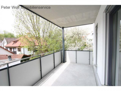 Provisionsfrei: Großzügige 2,5-Zimmer-Neubauwohnung mit großem Westbalkon in Fußnähe zur Altstadt