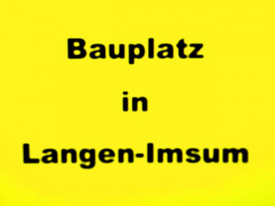 Bauplatz in ruhiger Wohnlage
