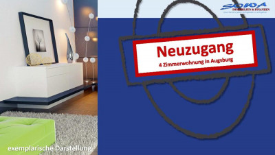 Neuzugang ! 4 Zimmer Wohnung in Augsburg - Ein Objekt von Ihrem Immobilienspezialisten SOWA Immobilien & Finanzen