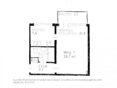 Für KAPITALANLEGR! Großes Appartement