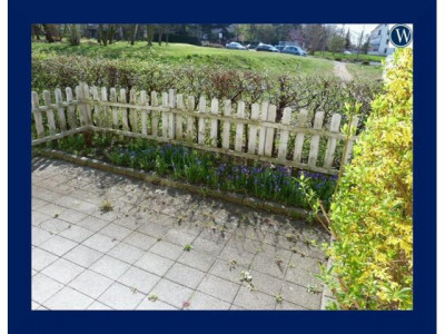 Klein, fein = MEIN!! 1-Raum-Wohnung + Wannenbad + Erdgeschoss + Terrasse + PROVISIONSFREI