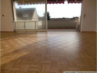 SCHÖNE, HELLE 3-ZIMMER-WOHNUNG, 89,9 M², PARKETT, EBK, SW-LOGGIA, GARAGE, 