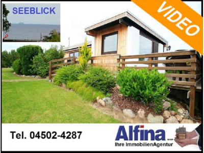 Ferienbungalow mit Seeblick - 200m zum Strand