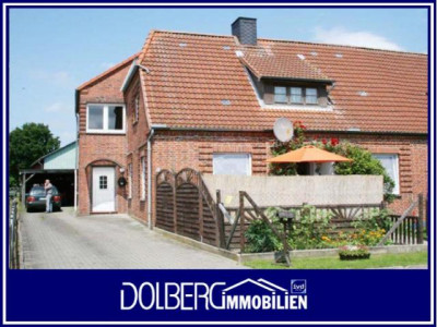 Kapitalanlageobjekt mit 2 vermieteten Wohnungen und D-Carport in 25785 Odderade