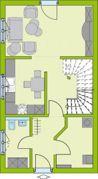Große Doppelhaushälfte