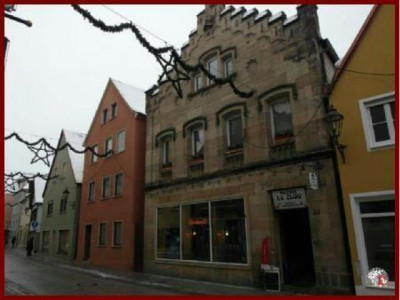 Attraktives Wohn- und Geschäftshaus im Stadtzentrum von Gunzenhausen