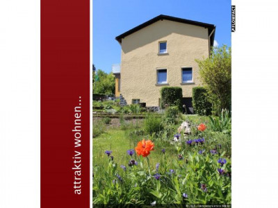 ***Zentrales, schmuckes Einfamilienhaus mit großem GARTEN + GARAGE + Balkon ***