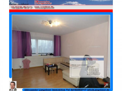 Duisburg -Lichtdurchflutetete Wohlfühlwohnung - Kostenloser Stellplatz am Haus