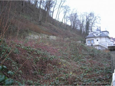 Vermietetes Haus mit großem Grundstück.