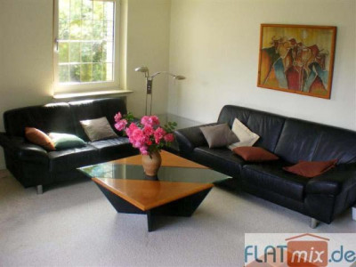 FLATmix.de / Sonnige 3-Zimmer-Wohnung mit Terrasse am Hang, Nähe Botanischer Garten