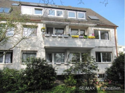 Mitten in Lörick ! Ideal für Single und Paare, die die Vorzüge einer einer ruhigeren Lage schätzen.