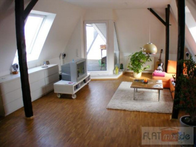FLATmix.de/ Großzügiges, voll möbliertes Loft mit DACHTERRASSE