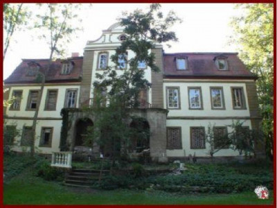 Barockschloss mit grossem naturbelassenen Park, renovierungsbedürftig