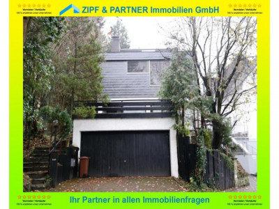 BAD SODEN - AM KURPARK: ATTRAKTIVE, CA. 170 M ² 3,5 ZKB MAISONETTE - WOHNUNG MIT GARTEN +TERRASSE !