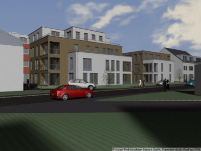 Dachterrassenwohnung mit Südlage in Konz-Könen - Neue Eigentumswohnung im Energiesparhaus in zentraler Lage - günstige Darlehen ab 0,75 % Zins und verlorener Zuschuß möglich