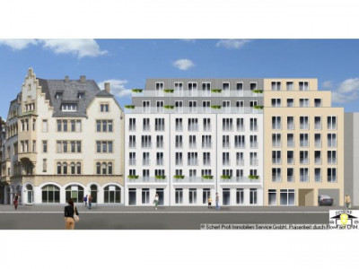 Modernes Wohnen mit tollem Stadtblick unmittelbar an der Fußgängerzone in altersgerechter Ausführung