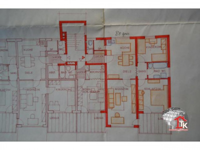 Gemütliche ETW 3ZW 1. Stock mit Loggia, Garage in Uffenheim