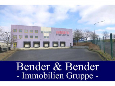 Gewerbefläche mit Büroräumen in großem Gewerbekomplex